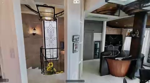 A spatial digital scene prepared for an event experience