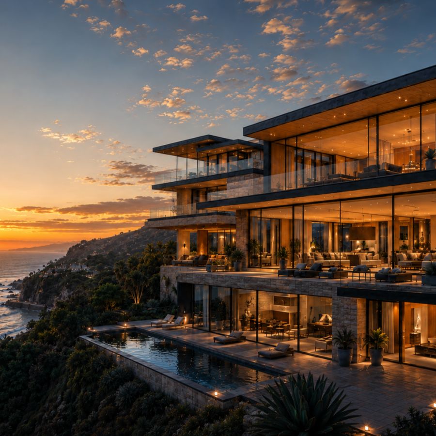 Oceanfront Residence, a demo Showcase